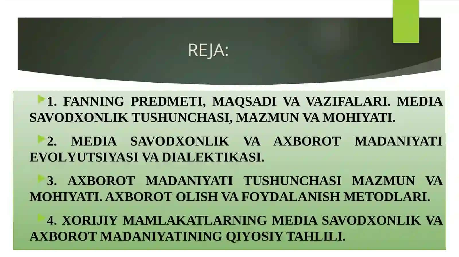 Media savodxonlik va axborot madaniyati evolyutsiyasi hamda jamiyatdagi ahamiyati 4