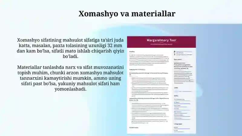 Ishlab chiqarish jarayoni va uning natijalari 4