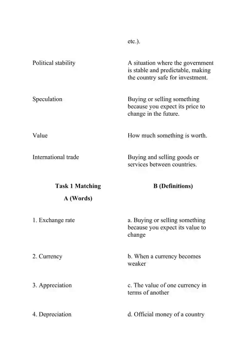 Understanding Exchange Rates: How they work 4