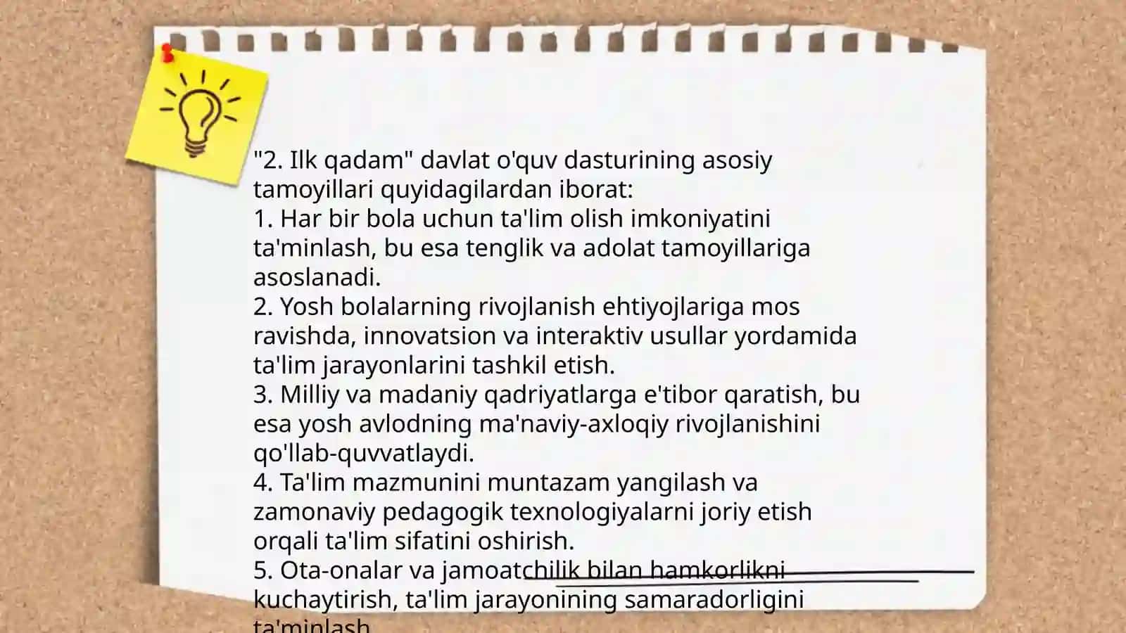 Takomillashtirilgan ilk qadam davlat oquv dasturi asosida maktabgacha talim tashkilotlarida faoliyat markazlarida talim jarayonlarini tashkil etish 4