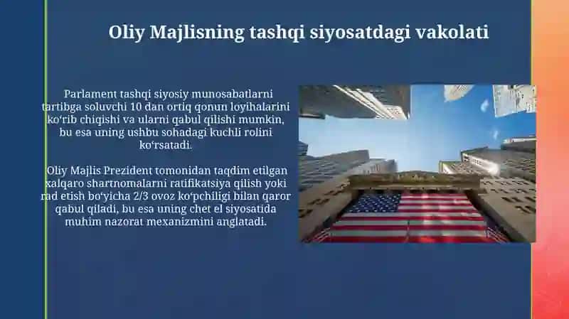 Tashqi siyosatning konstitutsiyaviy asoslari 4