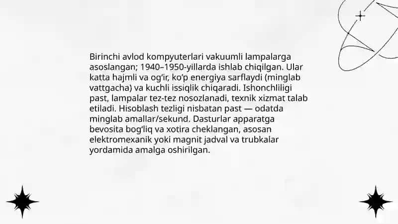 Kompyuterning avlodlari 4