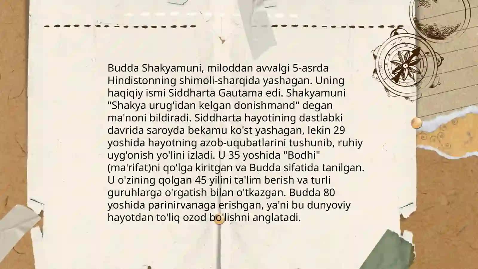 Buddizm dini tarixi va asosiy gʻoyalari 4