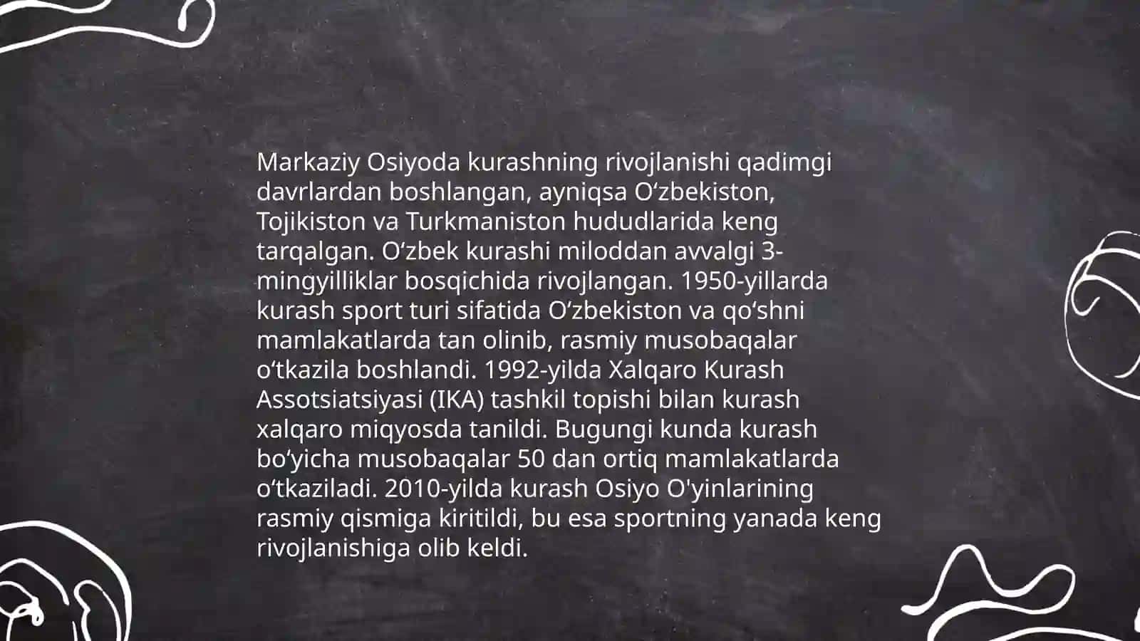 Kurashning kelib chiqishi va rivojlanishi 4