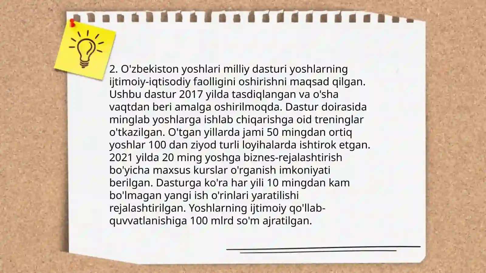 O'zbekistonda yoshlarga oid davlat siyosati va uning mazmun mohiyati 4