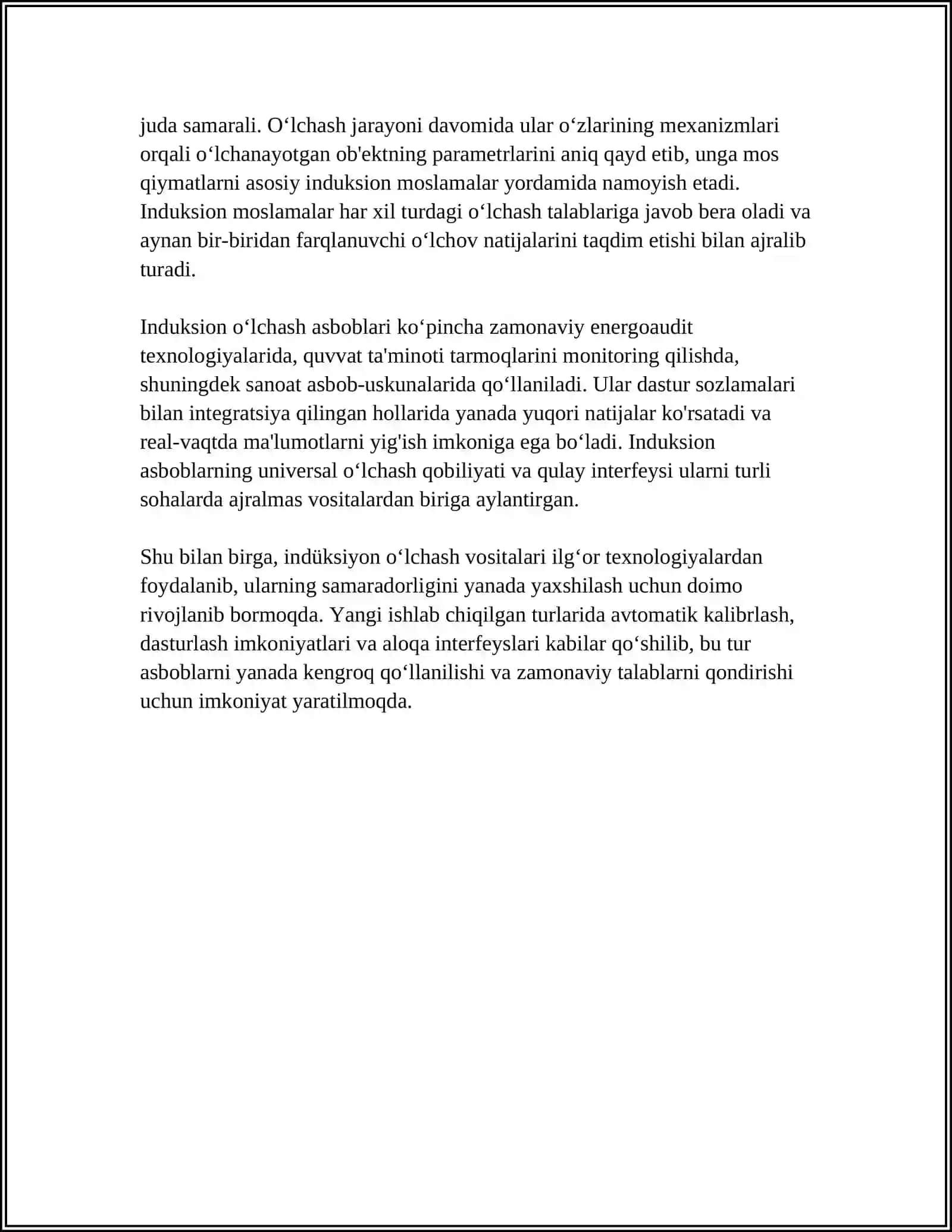 INDUKSION ELEKTR OʻLCHASH ASBOBLAR LAGOMETRLAR ANALOGLI ELEKT OʻLCHASH ASBOBLARDA MEXANIZMLAR 4