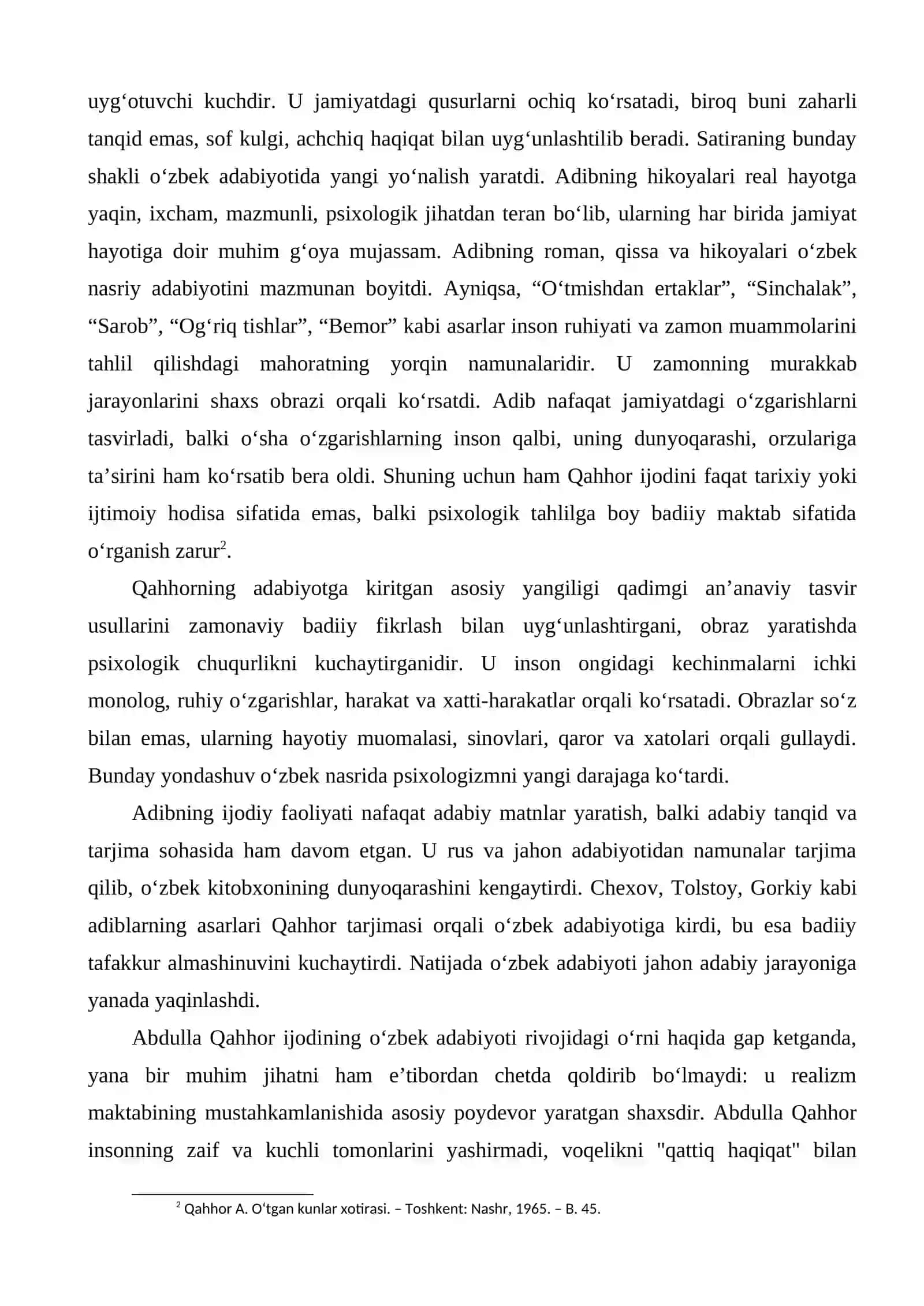 “O‘TMISHDAN ERTAKLAR” QISSASIDA DAVR VA SHAXS TALQINI 4