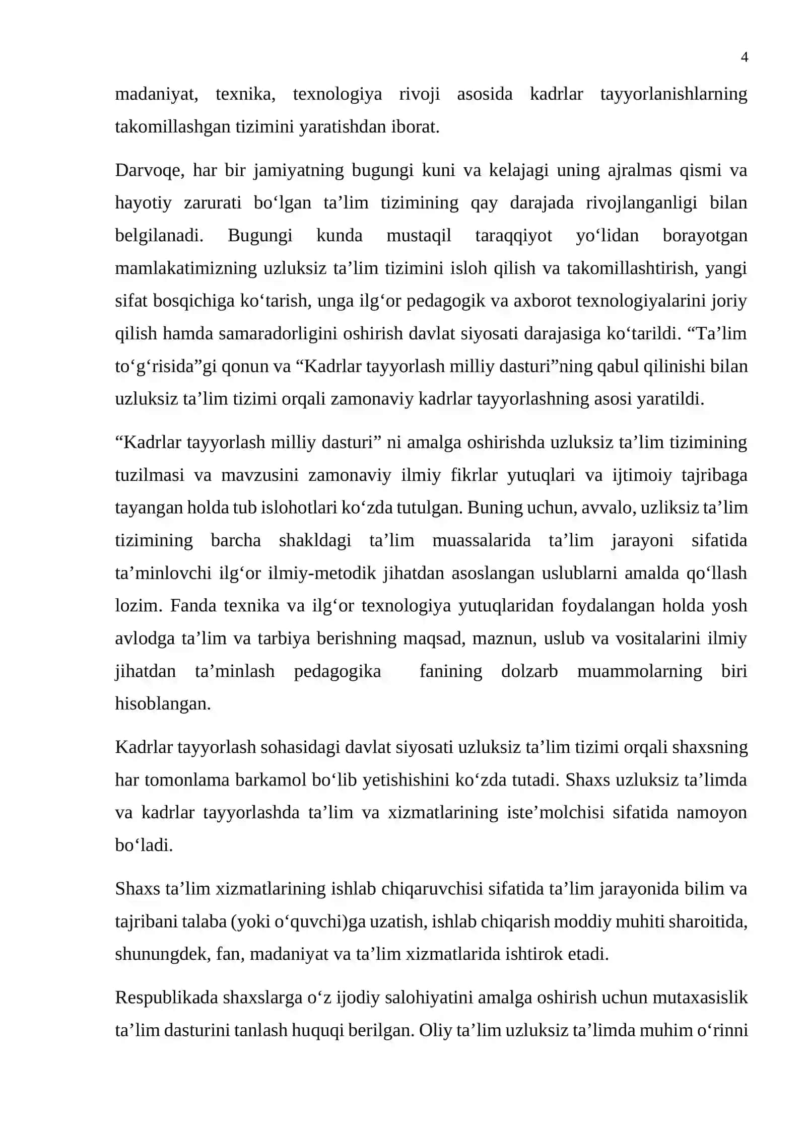 Multimediya texnologiyasi va undan o’quv jarayonida foydalanish 4