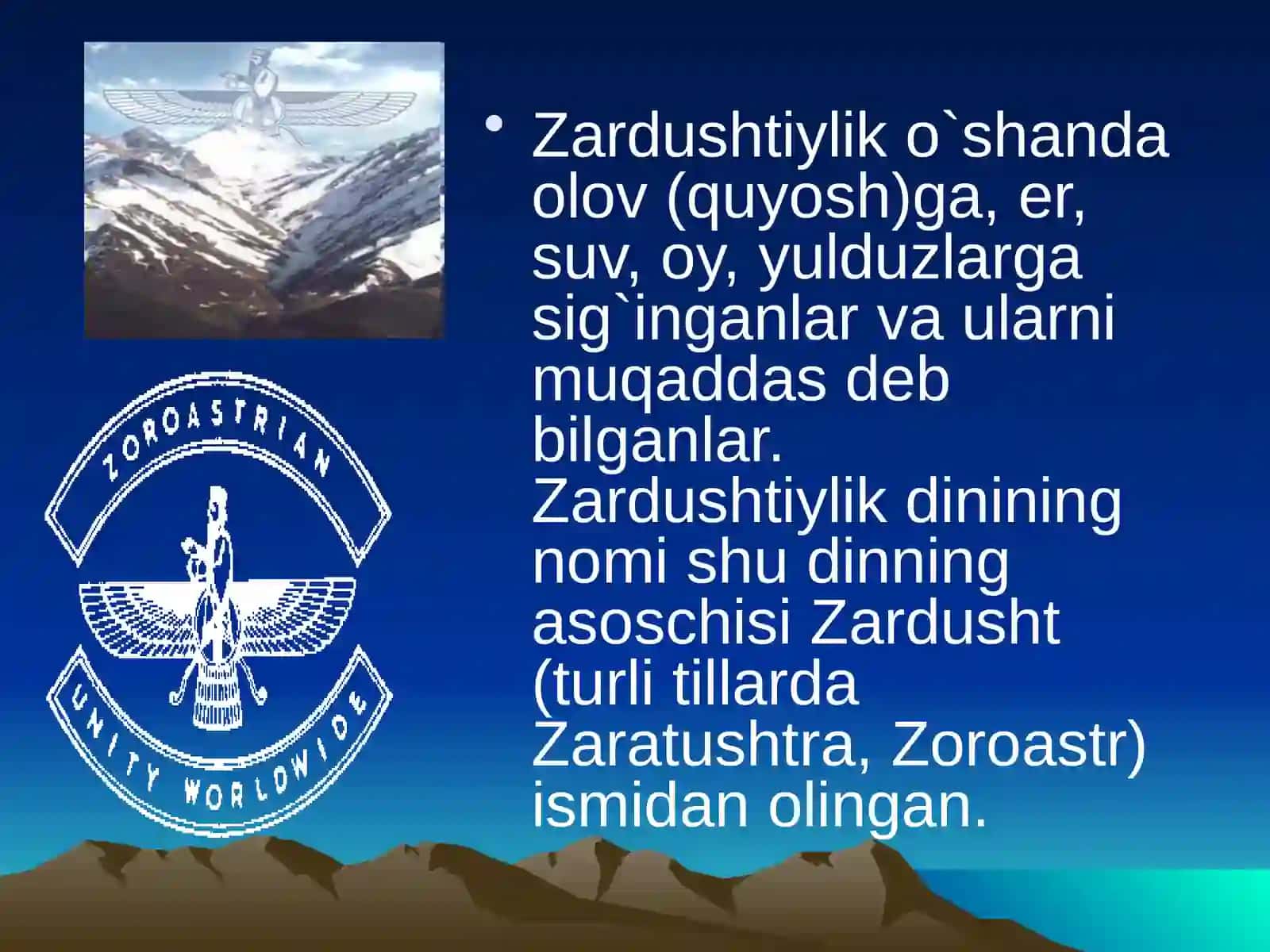 Zardushtiylikning vujudga kelishi 4