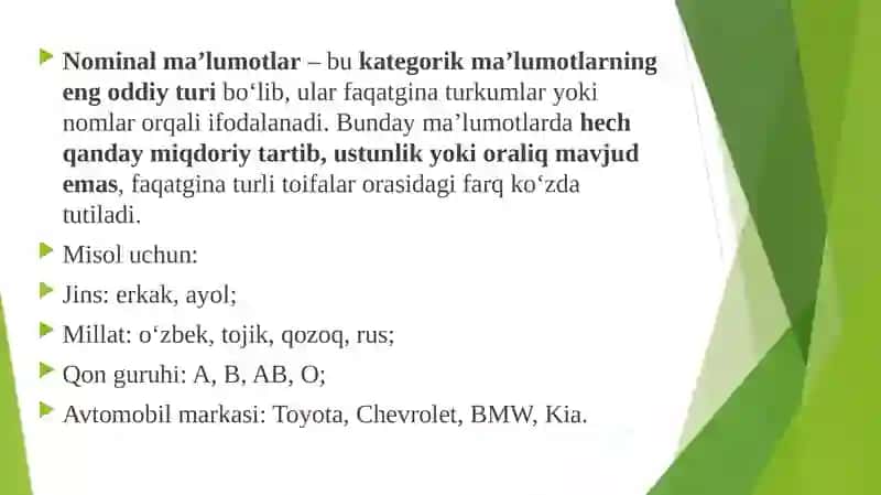 STATISTIKA BERDIQULOVA SEVINCH TOXIR QIZI 4