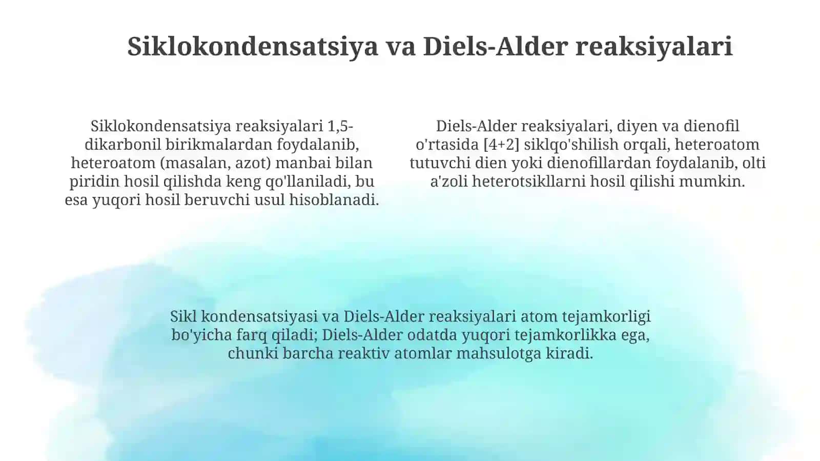Piril singari 6 a'zoli geterotsikllar 4