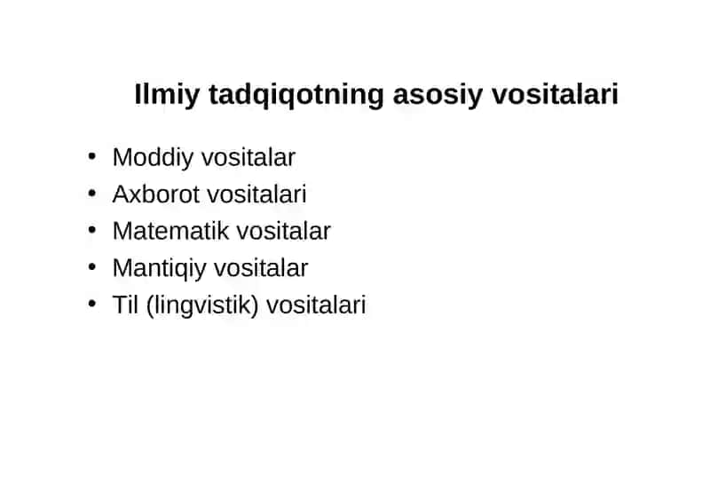 Maozu: Ilmiy Tadqiqotlarning Vositalari va Metodlari 4
