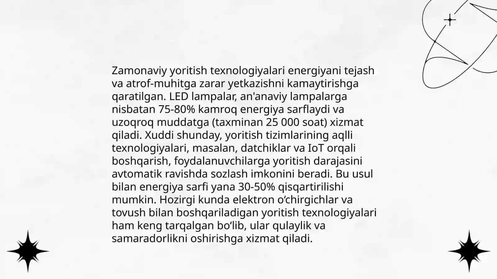 Elektr energiyasini tejashning iqtisodiy van social usullari 4