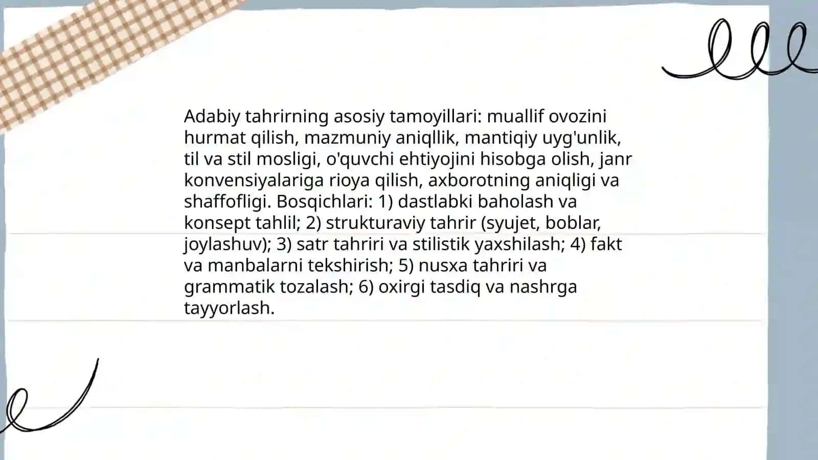 Ijod labaratoriyasi va adabiy tahrir 4
