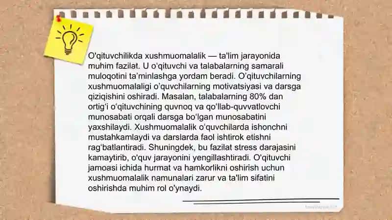 Yosh o'qituvchilarning muloqot madaniyati 4