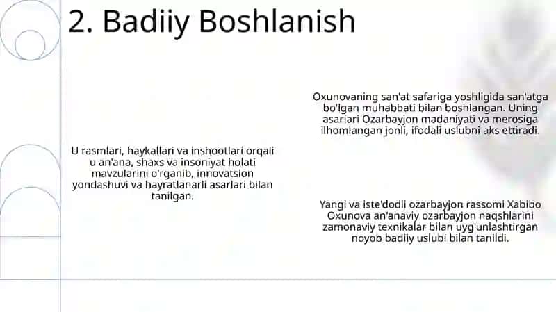 Habiba Oxunova hayoti va ijodi 4