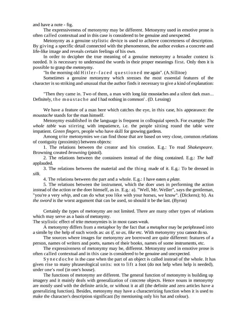 Lecture 8. Interaction of Dictionary and Contextual Logical Meanings 4
