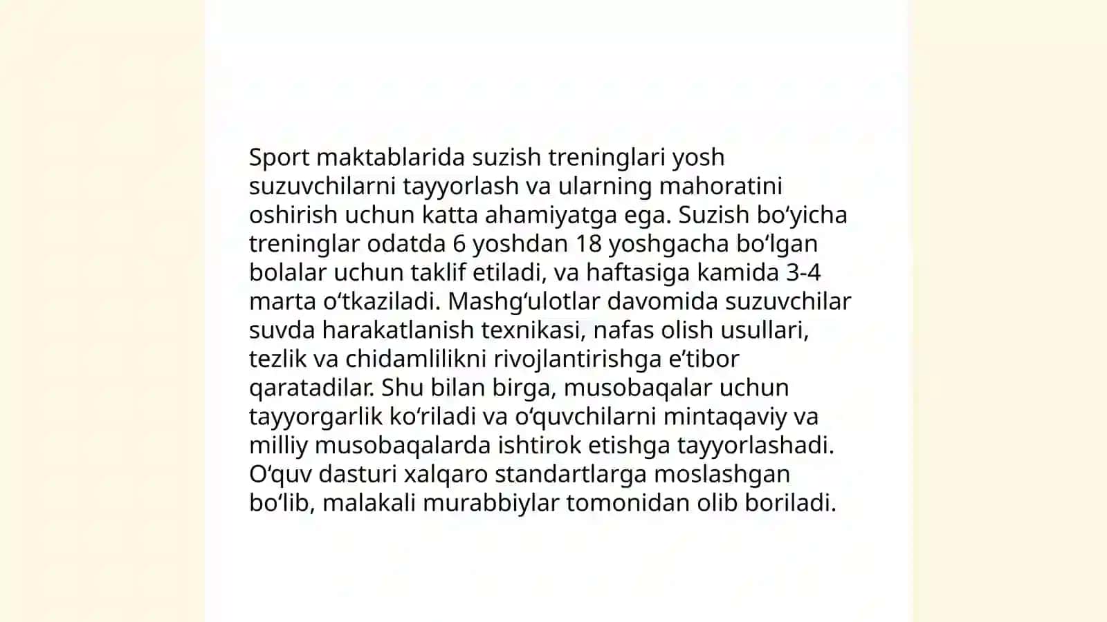 Suzishning Jismoniy Tarbiya Tizmida Suzishning O‘rni 4