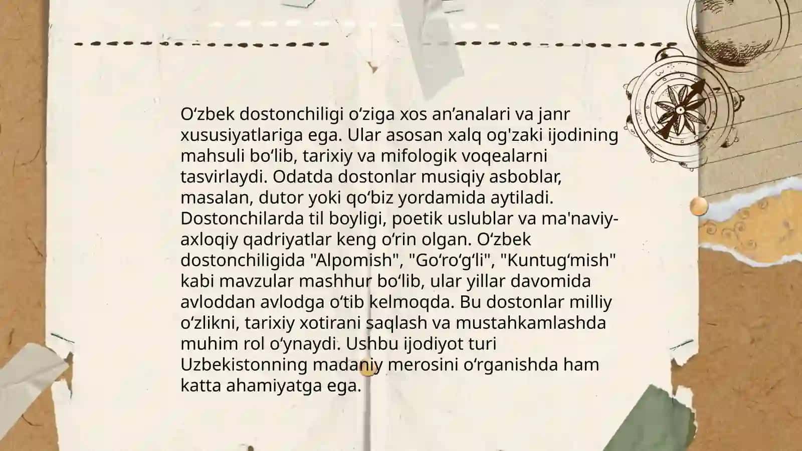 Dostonchilik maktablari va dostonlar tahlili 4
