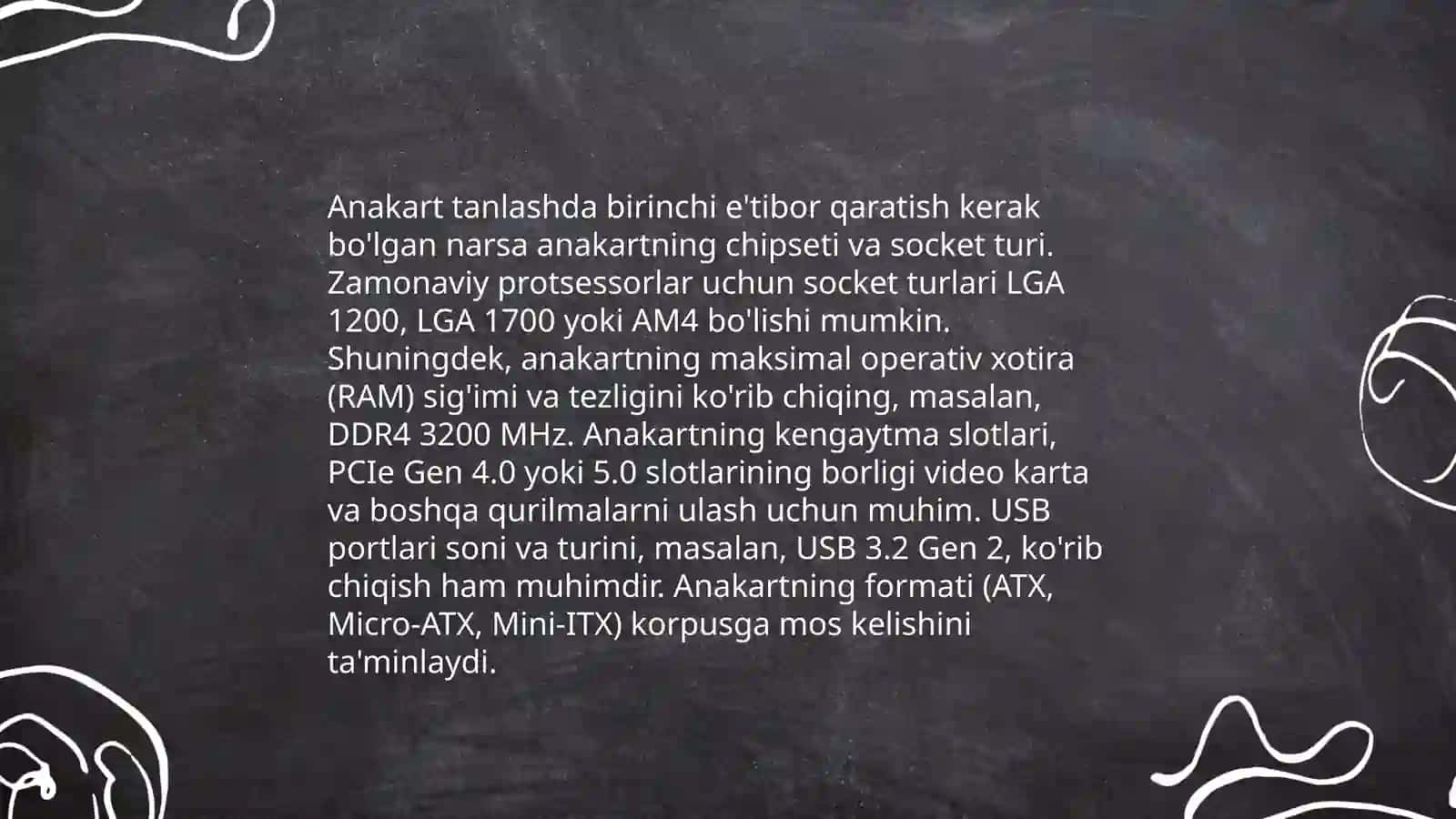 Protsessor (CPU) tanlash 4