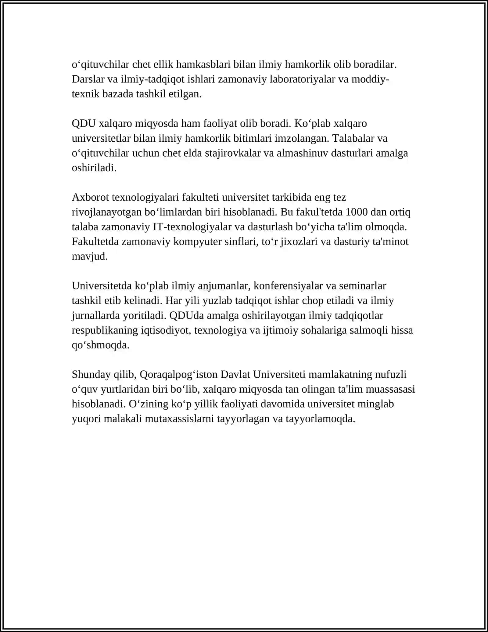 QORAQOLPOQISTON DAVLAT UNIVERSITETI 4
