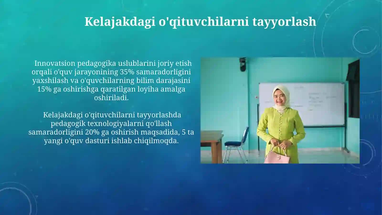 Jamiyatga pedagog kasbining tutgan oʻrni 4