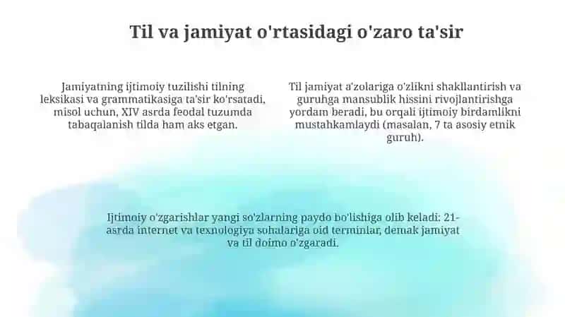 Sotsiolingvistika VA UNING MOHIYATI 4