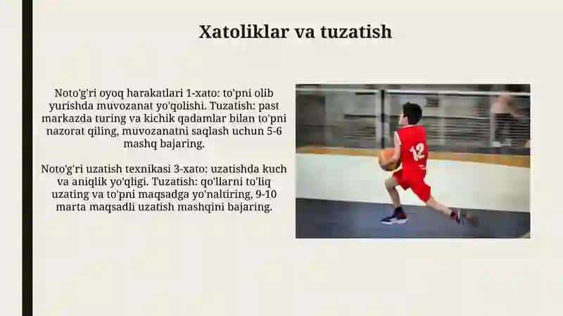 Harakat va To'p Boshqarish Texnikalari 4