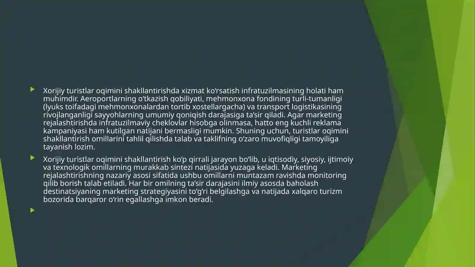Horijiy turistlar oqimini oshirishda marketing rejalashtirish.pptx 4