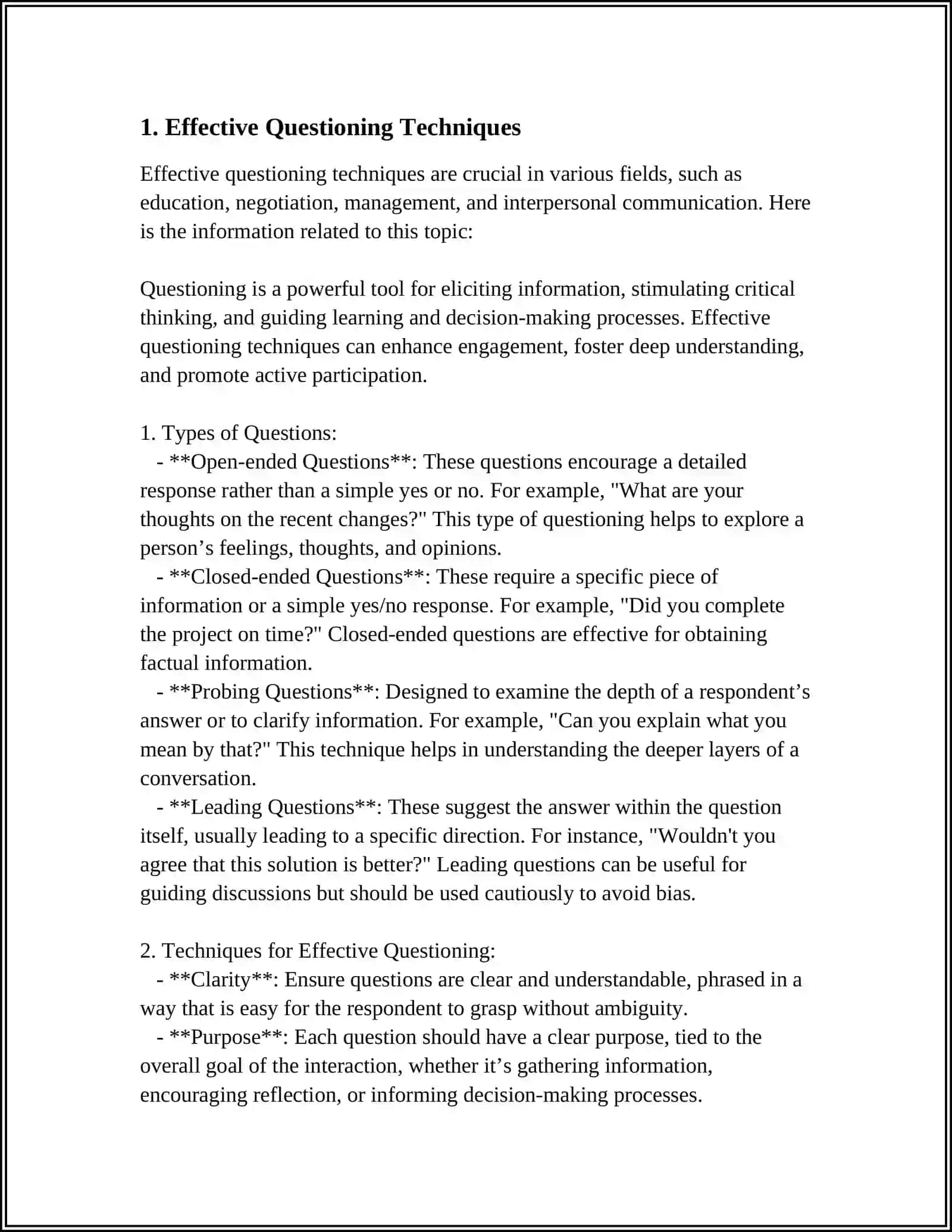 SPEAKING AS AN INTERACTIVE PROCESS 4