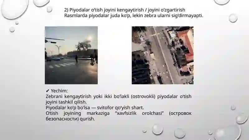 yol  muomosiga yechim 4