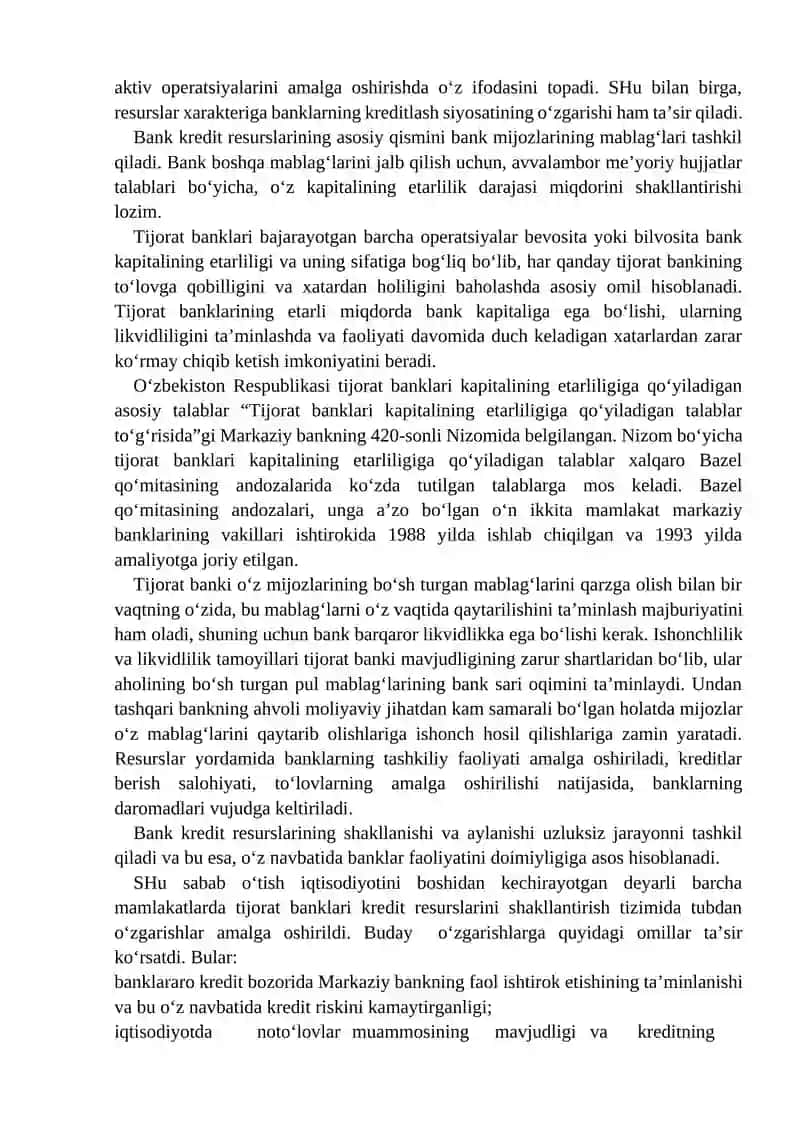 KREDIT RESURSLARI MAQSADLIGINI TAHLILI 4