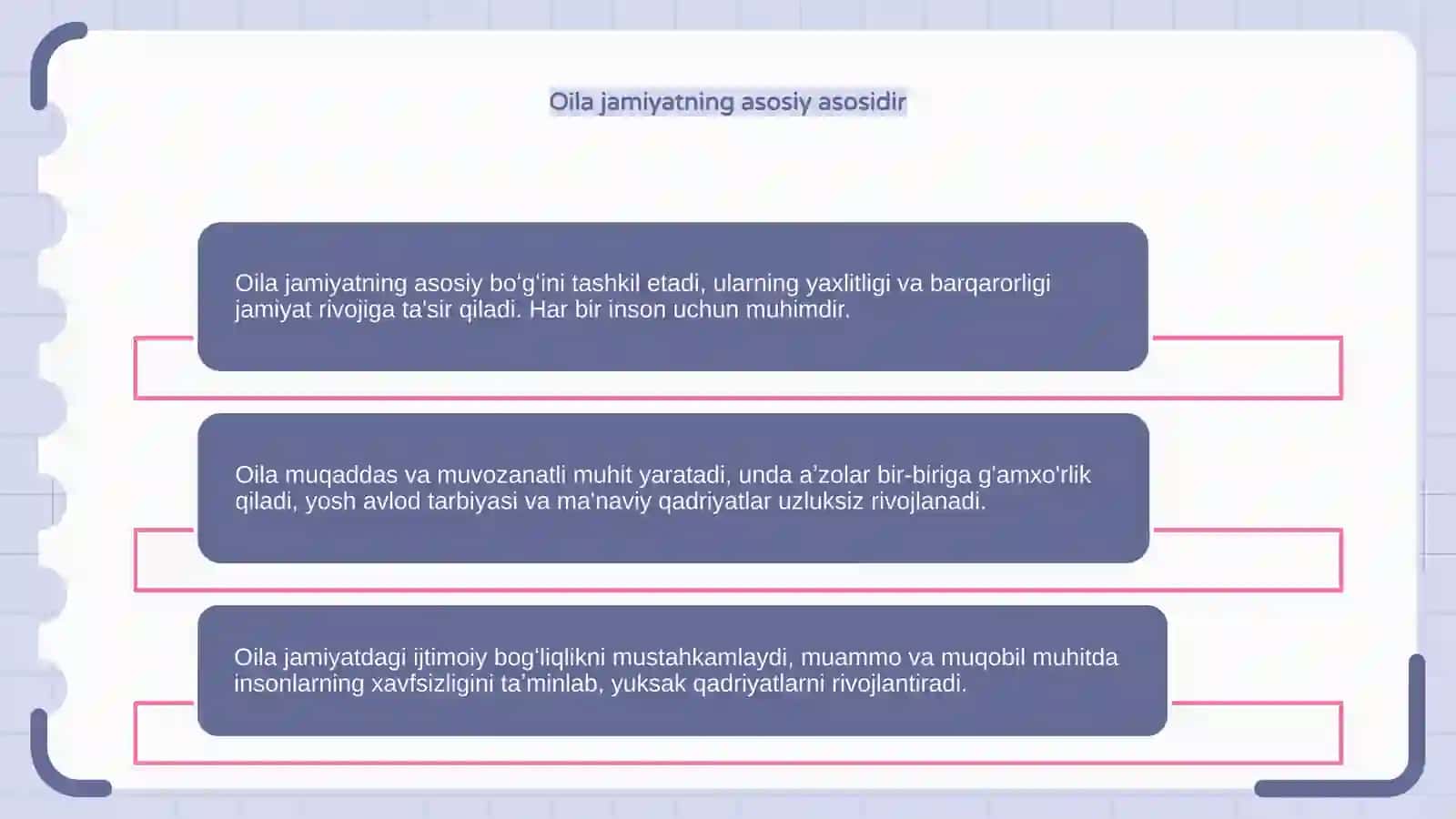 Oilaning ahamiyati 4