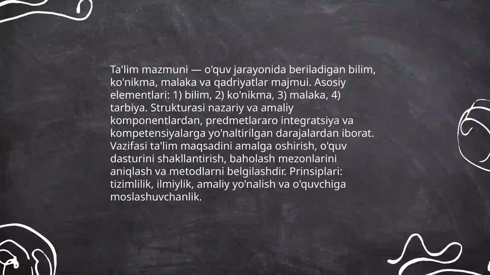 Didaktikaning asosiy kategoriyalari 4