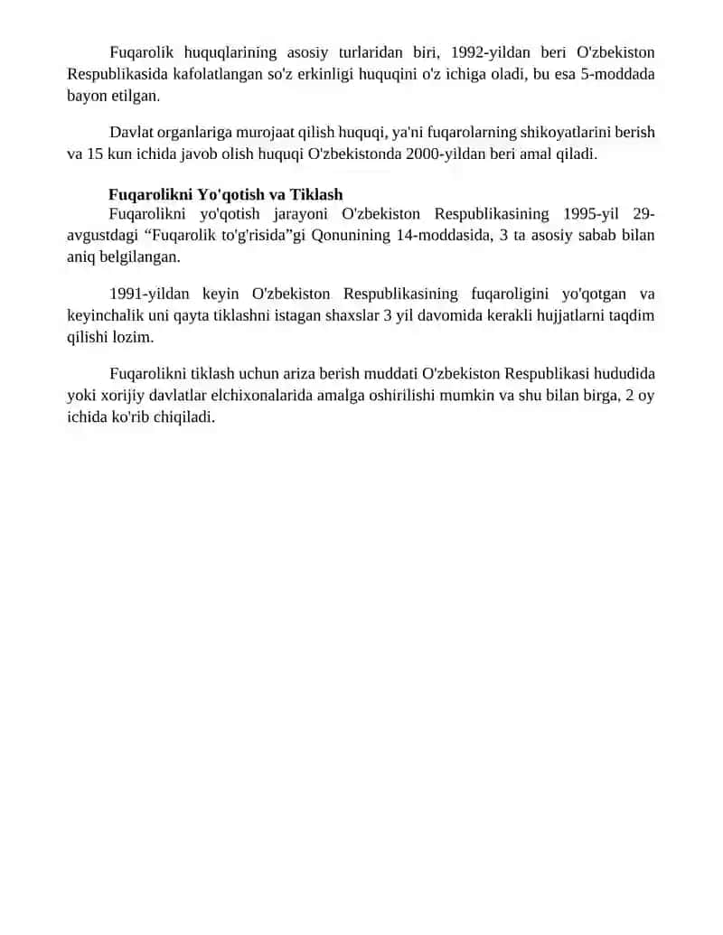 Fuqarolik Huquqlari va Demokratik Jamiyat 4
