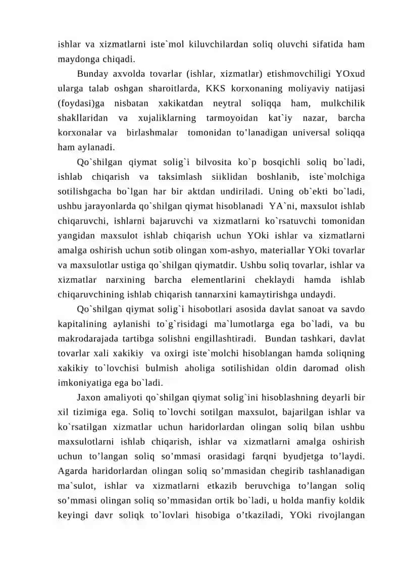 Qo`shilgаn qiymаt sоlig`i 4