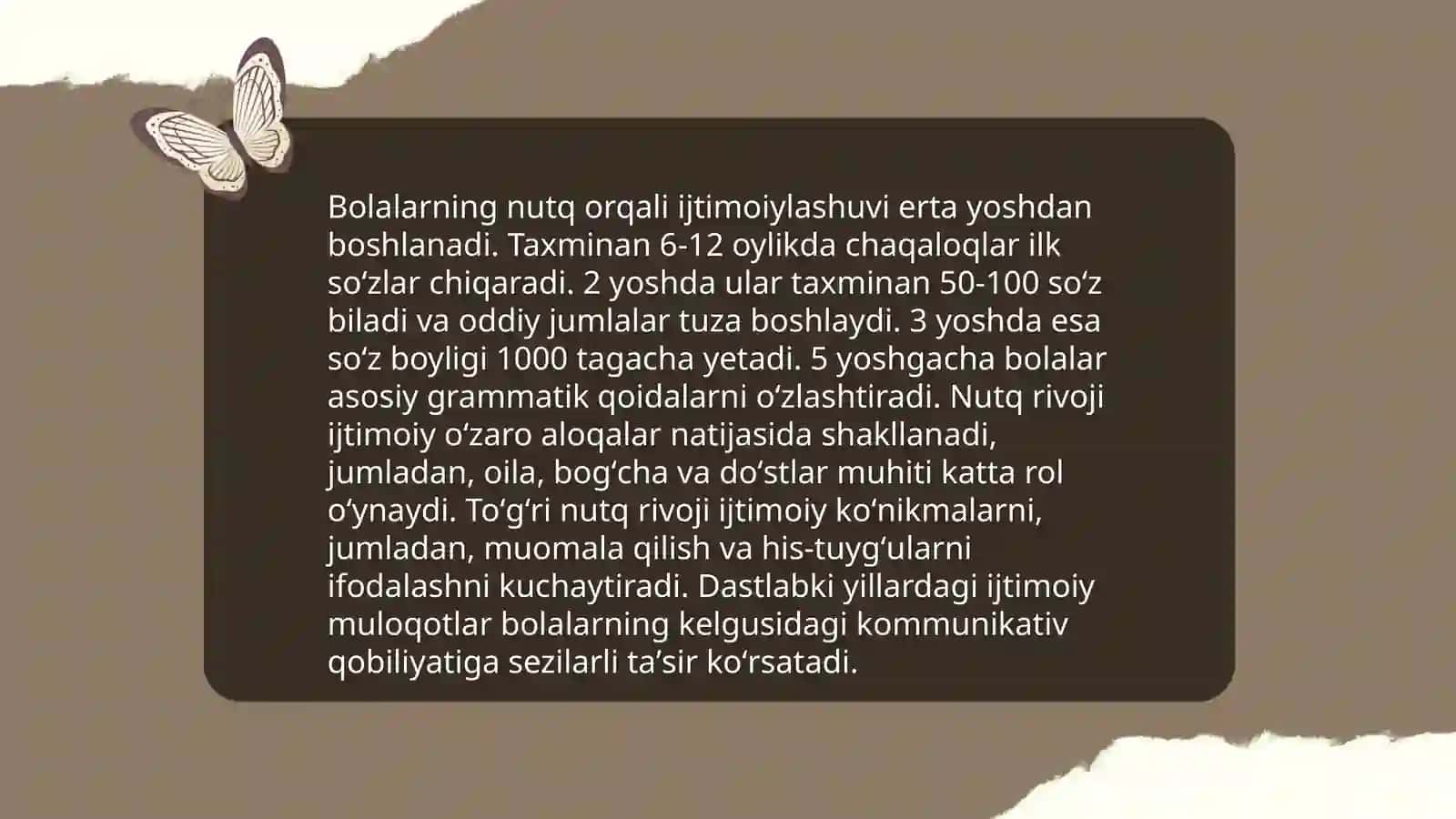 Nutqning ijtimoiy va shaxs sifatida shaklanishida nutqning õrni 4