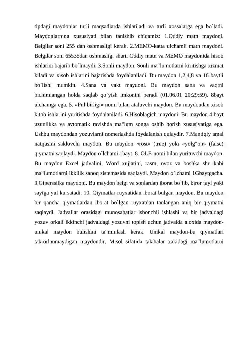 JADVALLAR, SHAKLLAR VA FREYMLAR BILAN ISHLASH. HTML MUXARIRLAR BILAN ISHLASH 4