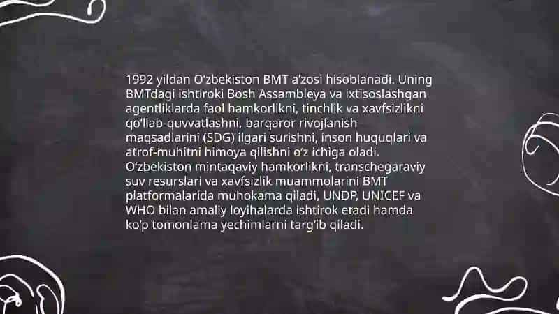 Oʻzbekiston va Jahon hamjamiyati 4