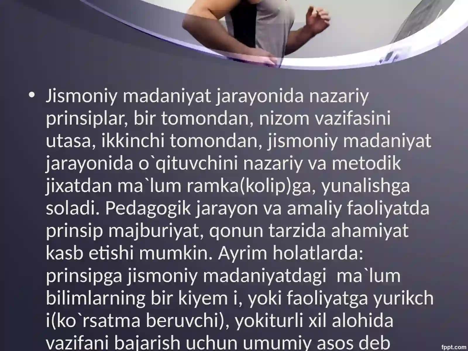 Jismoniy madaniyatning jamiyatdagi vazifalari va shakllari 4