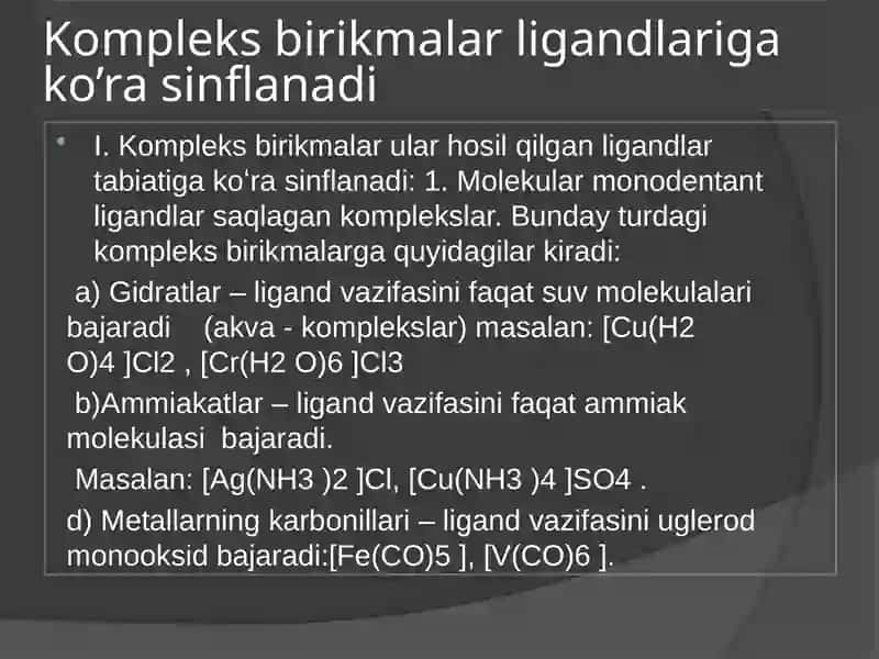 Kompleksbirikmalar 4