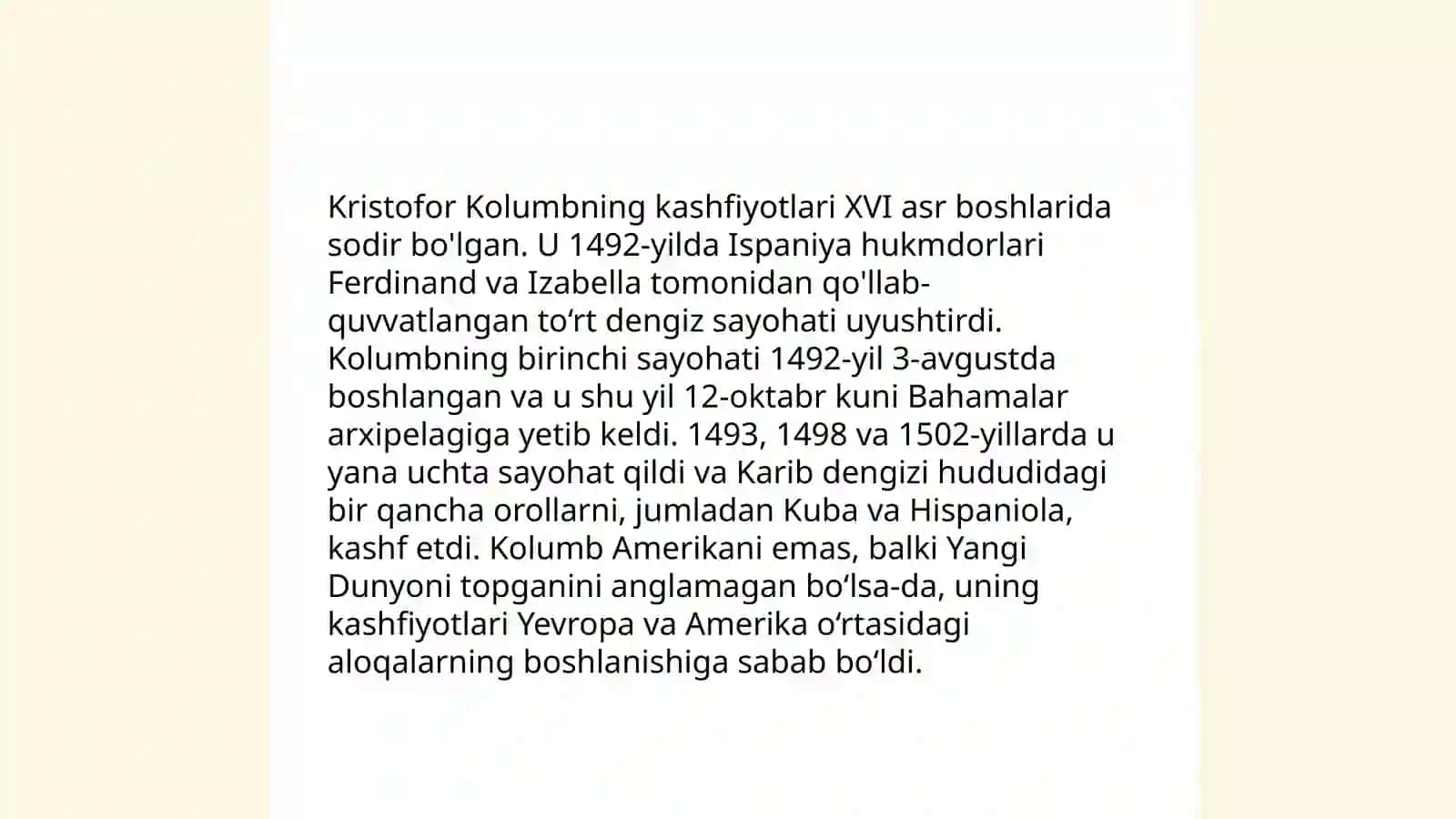 Buyuk Georafik kashfiyotlarning tarixiy jarayonlarga tasiri 4