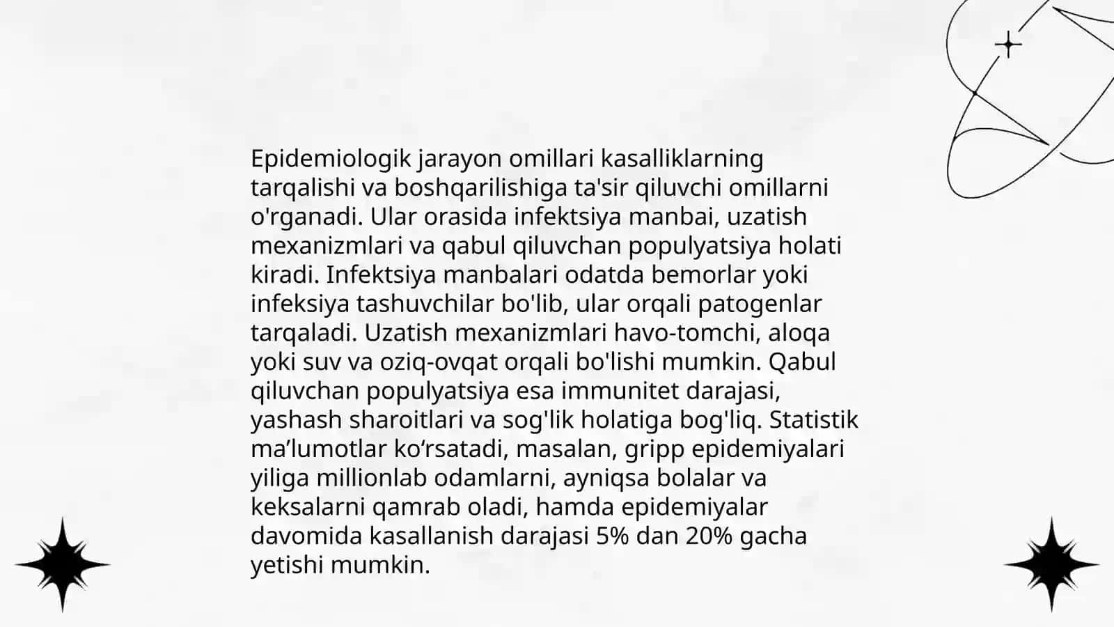 Epidemiologik jarayon omillari 4