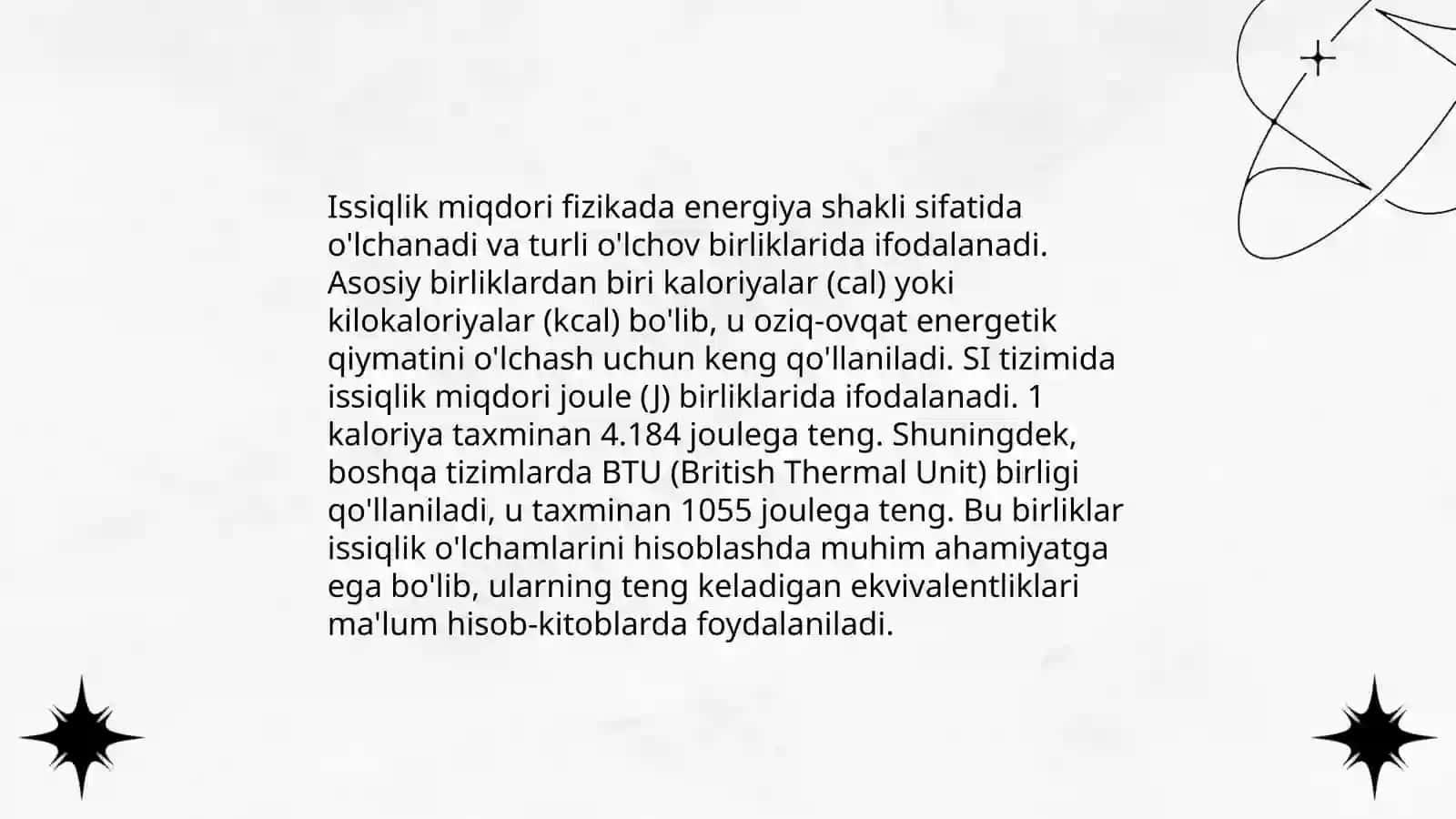 ISSIQLIK MIQDORI 4