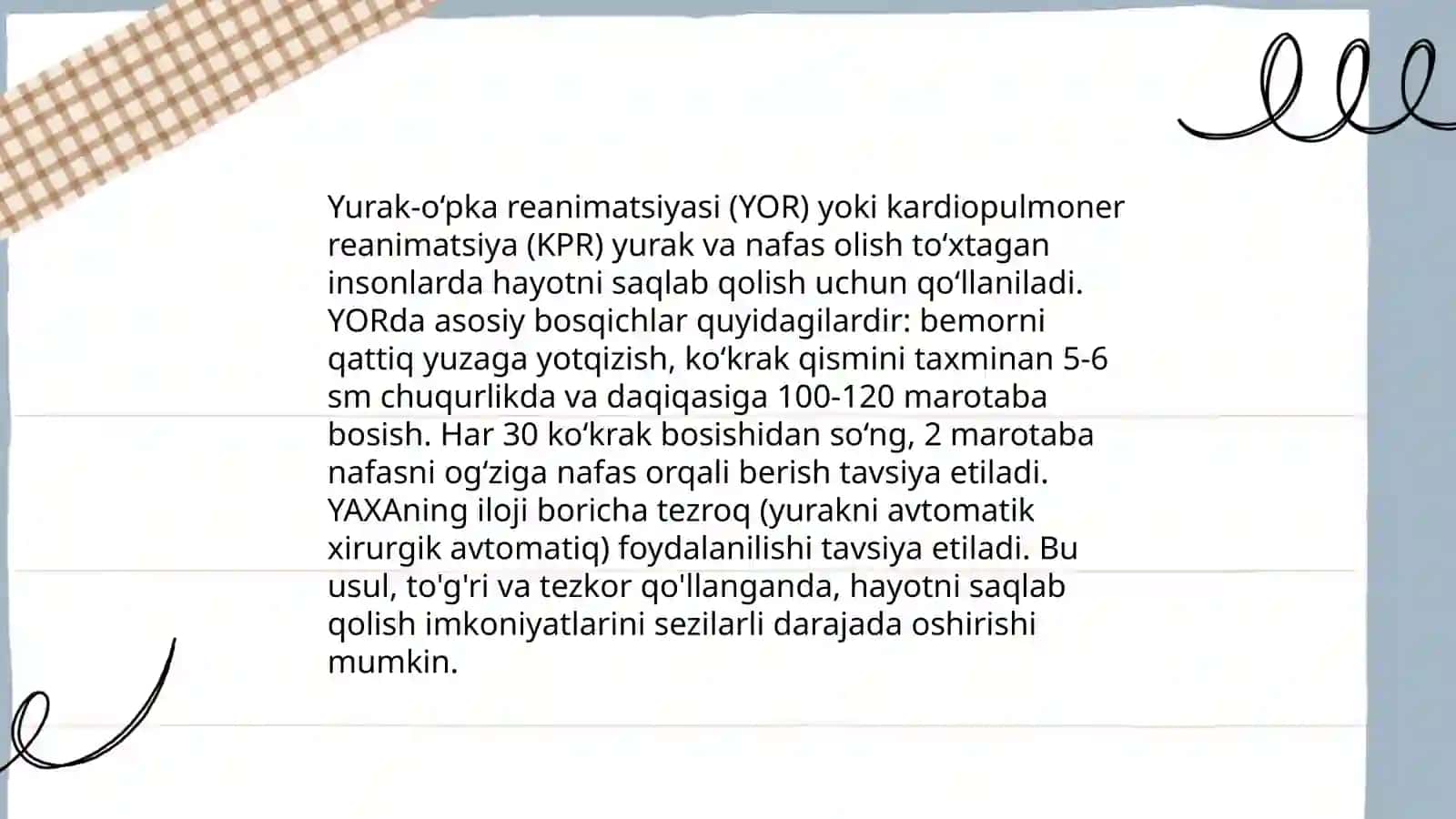 Oftob urganda birinchi yordam koʻrsatish 4