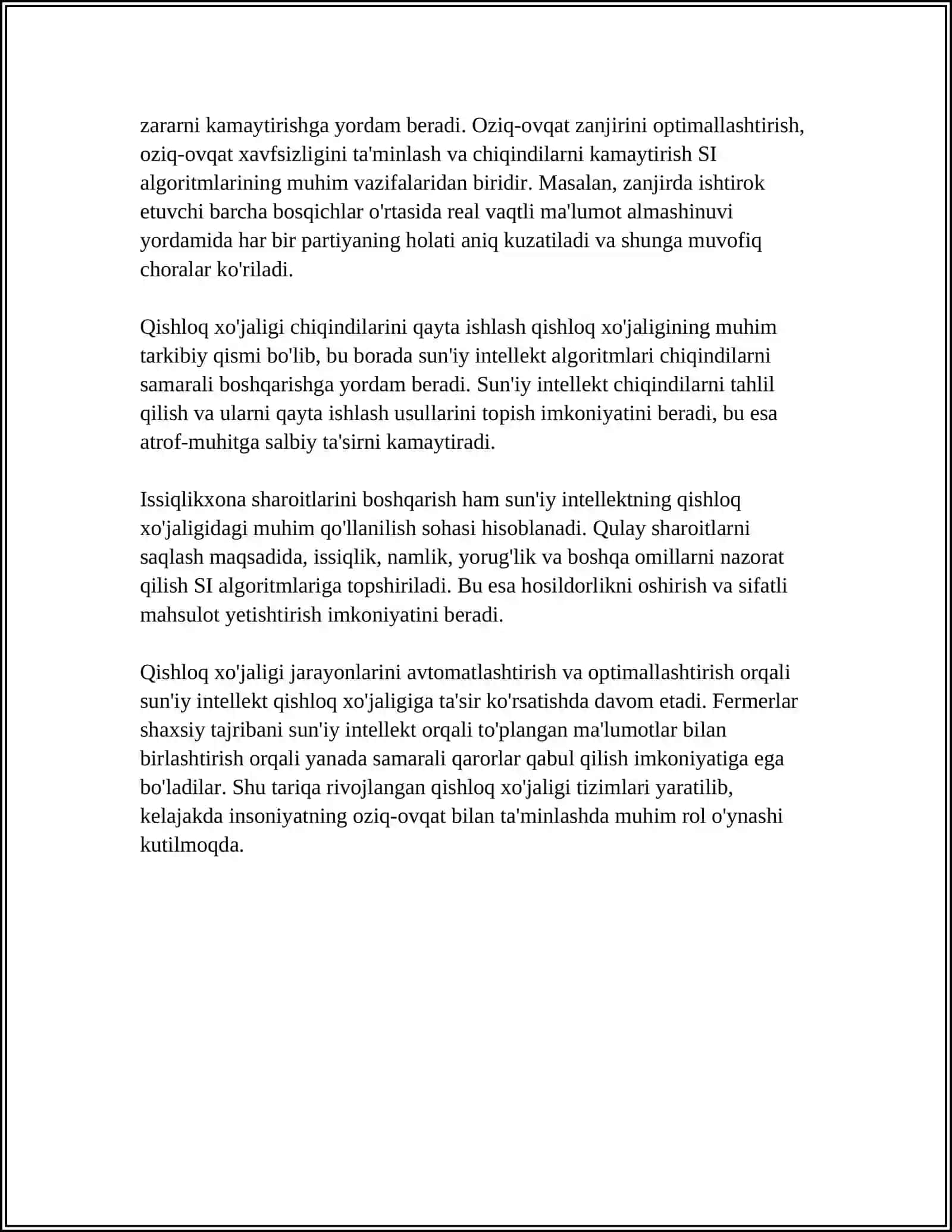 IQTISODIYOTNING TURLARI TARMOQLARIDA AI ALGORITMLARI QO'LLANILISHI 4