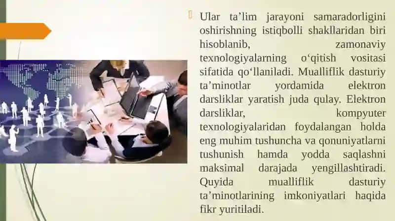 Pedagogik kompitentlikni shakllantriwda pedagogik dasturiy vositalarning nazariy asoslari 4
