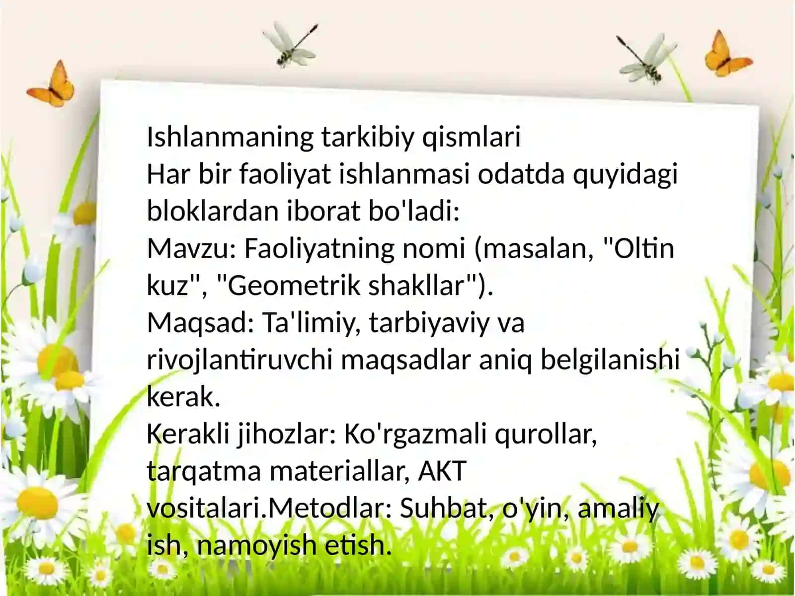 Turli guruhlarda faoliyat ishlanmalar ishlab chiqish 4