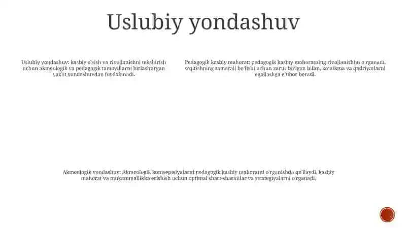 Pedagogik Professionalizmni OʻRganishga Akmeologik Yondashuv 4