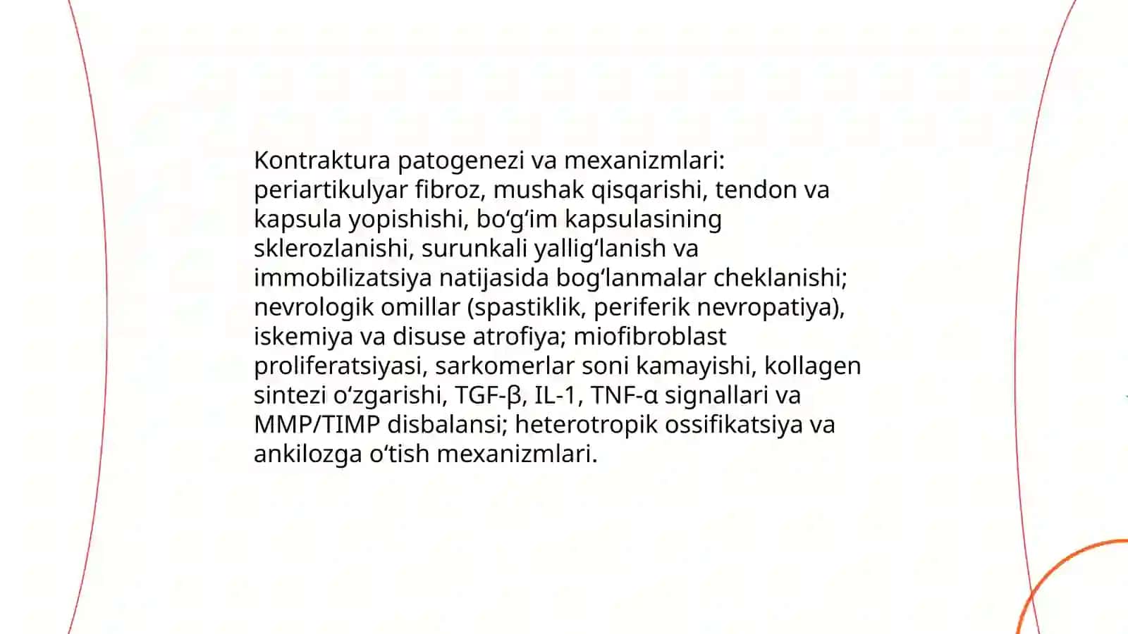 Bo‘g‘imlar kontraktura va ankilozlari 4